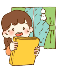 雨の日、冬場の乾燥が大変　におい移りや衛生面が気になるのイメージ