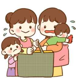 園のルールで仕方なく持ち帰る　布団の渡し間違えが不安のイメージ