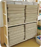 場所を取らないスッキリ収納のイメージ