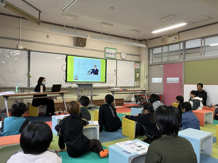 岐阜市立早田小学校　トヨタ未来スクール開催